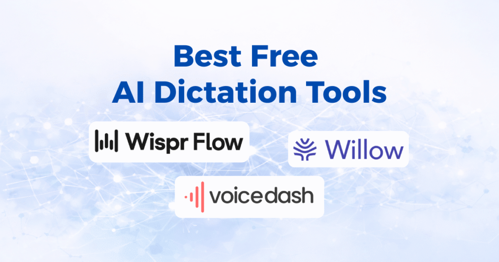 Best free AI dictation tools tested and ranked post cover image